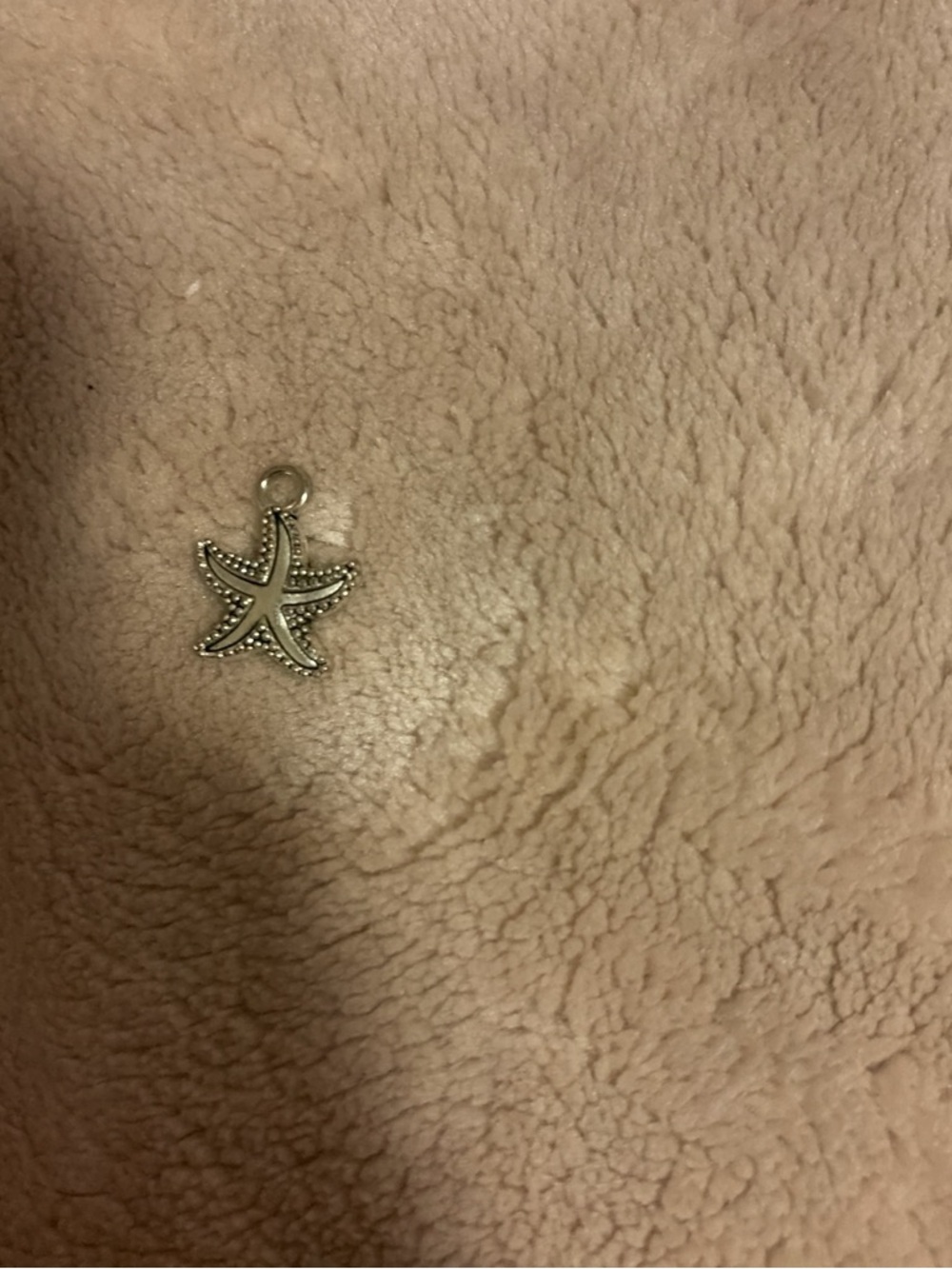 Starfish Charm Pendant in Silver Tone each one $8